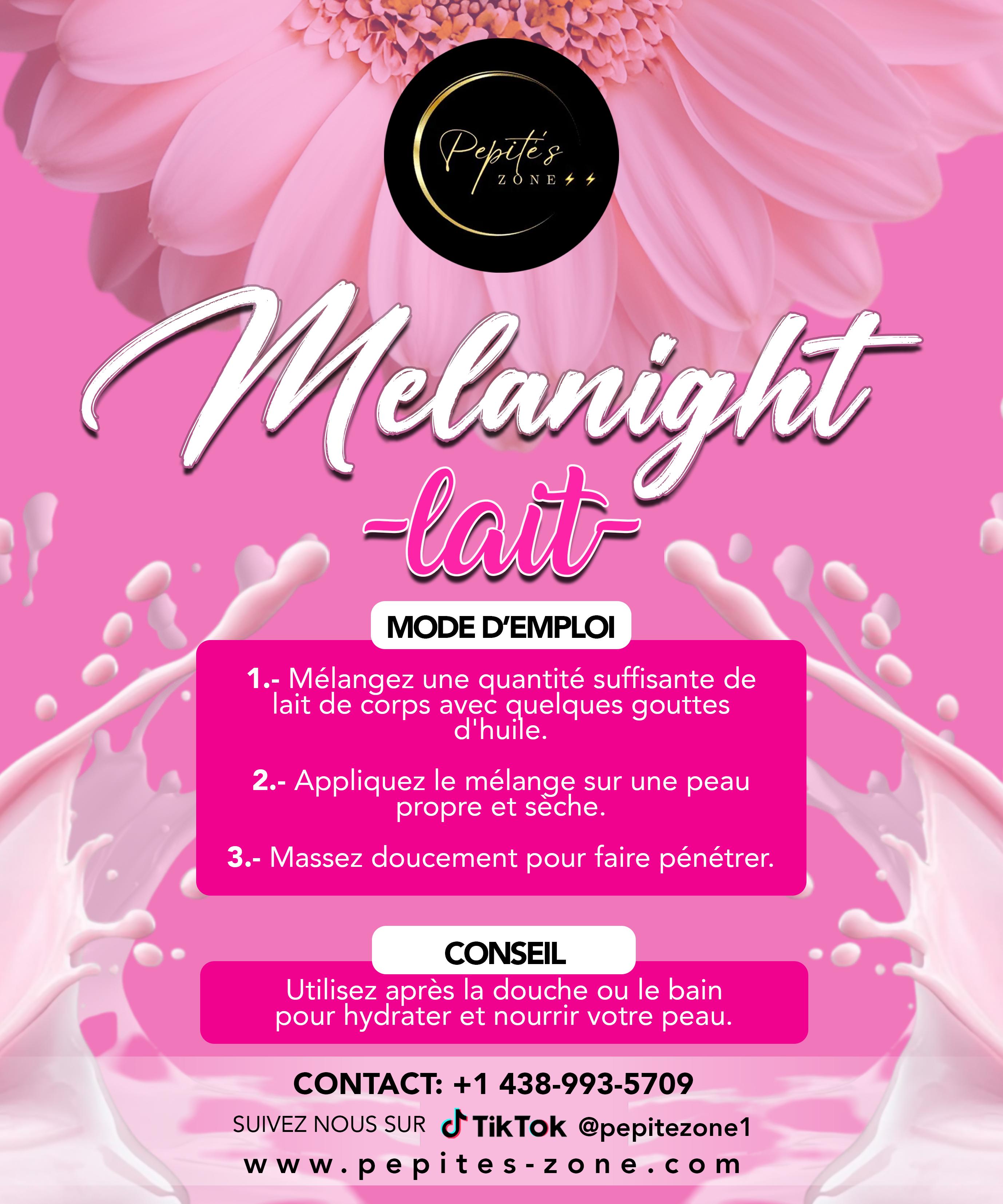 Gamme corporelle melanight