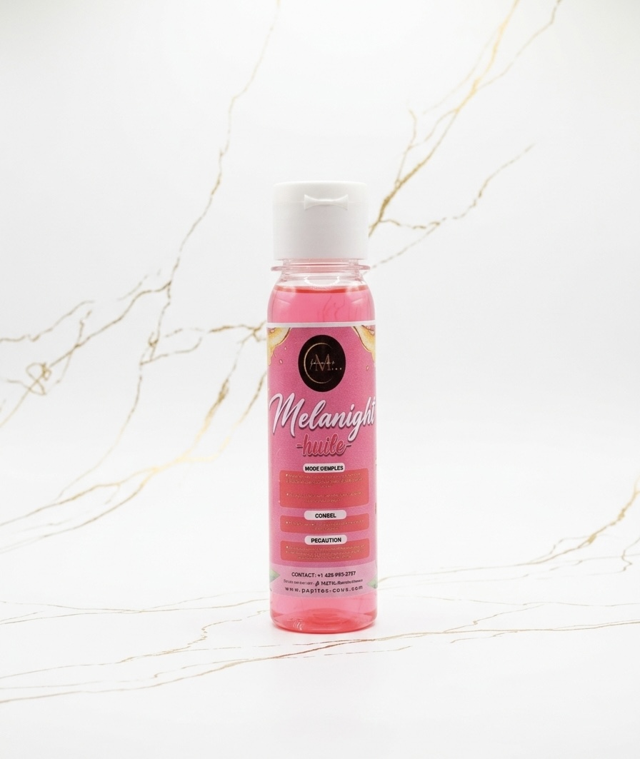 Huile corps Melanight