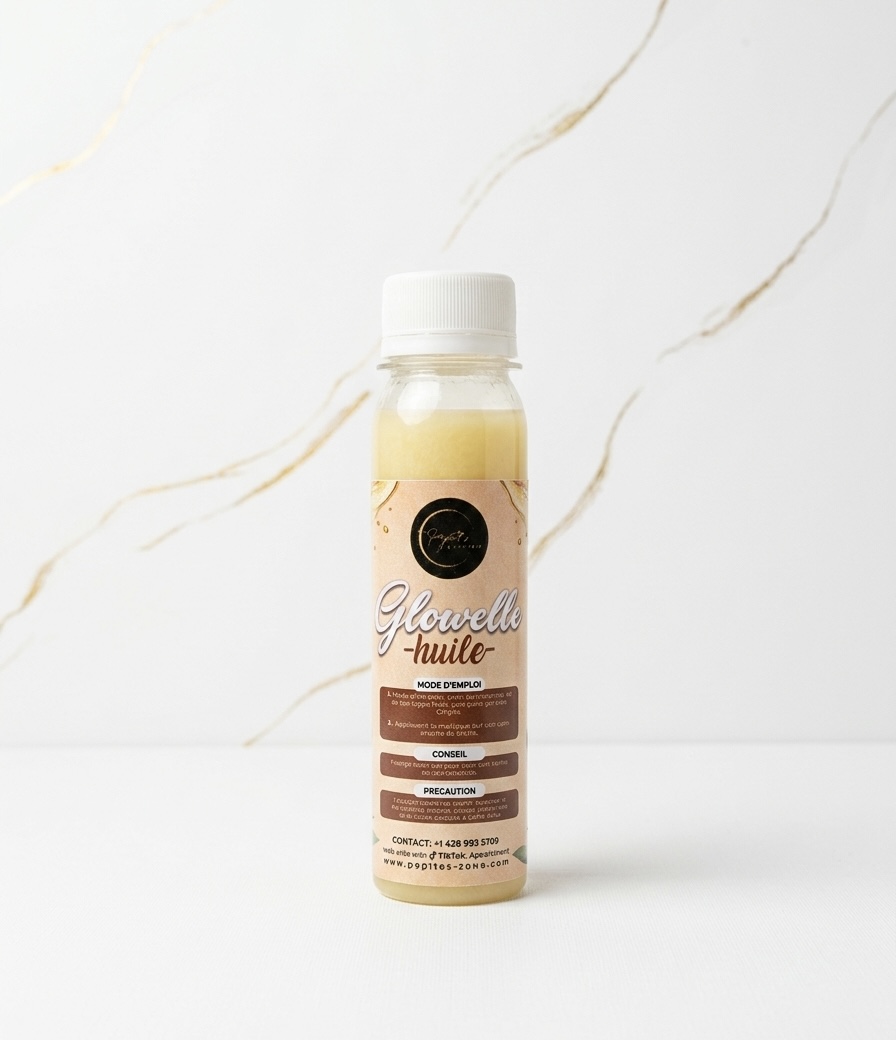 Huile corps Glowelle
